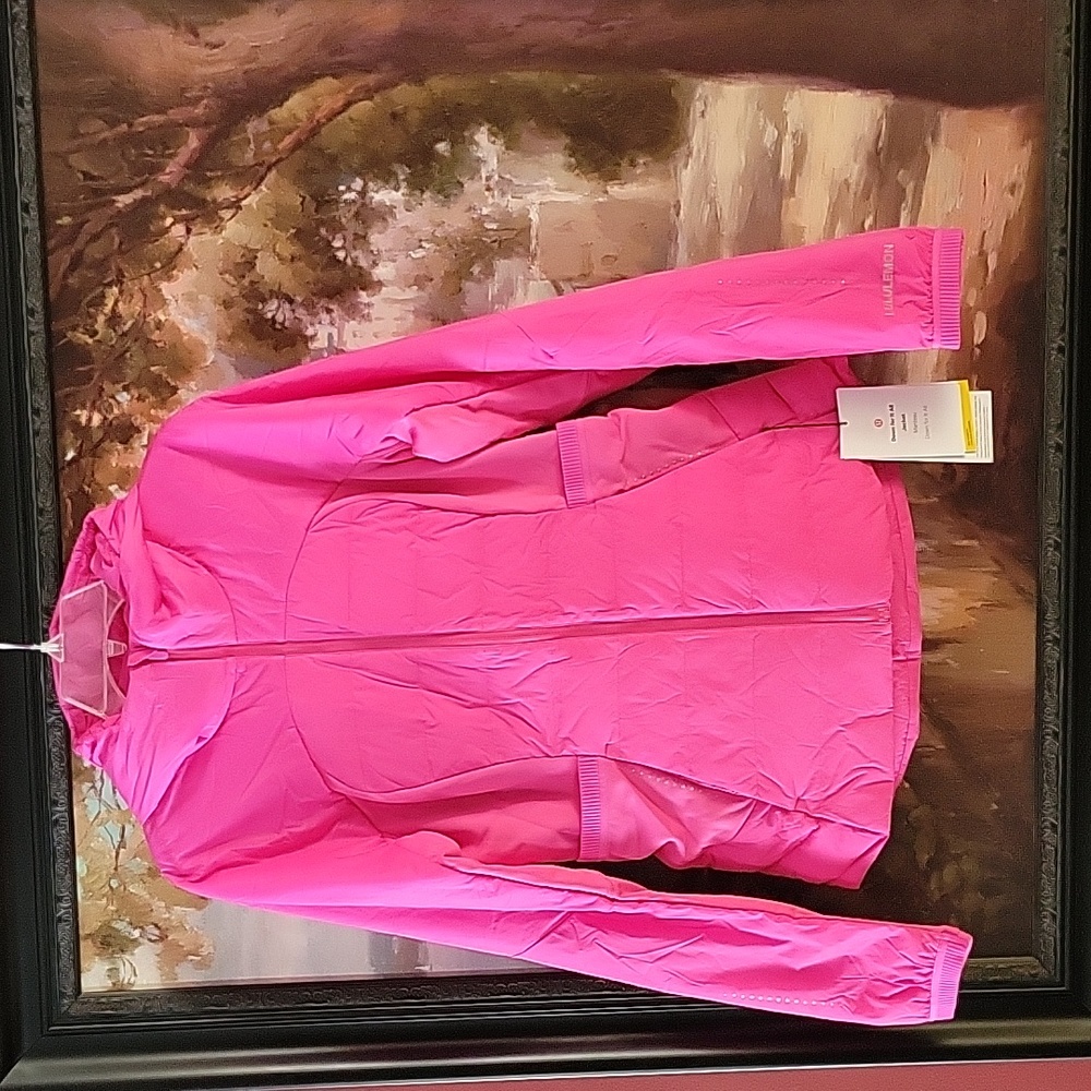 Lululemon Down for It All Jacket- sonic pink, Size 4   Active jacket NWT